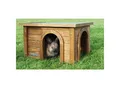 Produktbild: Kerbl Nagerhaus für Kanninchen Haus aus Spießtanne zwei Eingänge