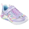 Produktbild: Skechers UNICORN CHASER Sneaker Blinkschuh mit Einhorn, Größenschablone zum Download lila 34 EU
