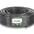 Produktbild: HaGa PE-Rohr schwarz - 16mm x 1mm in 10m Länge - für Bewässerungssysteme im Garten – Wasserleitung aus Kunststoff für Sprinklersystem & automatische Bewässerung