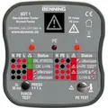 Produktbild: Benning Steckdosentester mit Fingerkontakt BENNING SDT 1