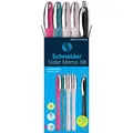 Produktbild: Schneider Kugelschreiber Slider Memo XB blau, 50-150255, inklusive Kugelschreiber Rave, 5 Stück