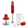 Produktbild: Smeg HBF03RDEU 50's Style Stabmixer Set AllMix Rot