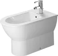 Produktbild: Duravit Stand-Bidet DARLING NEW mit Überlauf, Hahnlochbank, 370 x 630 mm, 1 Hahnloch weiß