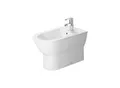 Produktbild: Duravit Darling New Stand Bidet 22511000001 mit Hahnloch, mit Überlauf, weiss, wondergliss