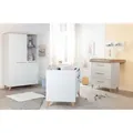 Produktbild: Roba Babyzimmer, Weiß, Honigeiche, Holz, Holz Optik, 3 Schubladen, Rechteckig, eckig, 100x180x52 cm, Babymöbel, Babyzimmer-Sets