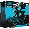 Produktbild: Pokémon-TCG: Karmesin & Purpur - Schwarze Blitze Top Trainer Box, Sammelkarten