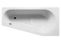 Produktbild: RIHO Delta Eck-Badewanne, Version links, Einbau, 1-Sitzer, weiß, B067001005,