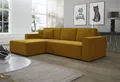 Produktbild: Ecksofa Schlafsofa Sofa CONOR Stoff Kronos Goldbraun Ottomane Links