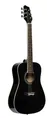 Produktbild: Stagg Konzertgitarre SA20D 3/4 BK 3/4 Schwarz Dreadnought Akustikgitarre mit Decke aus L...