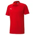 Produktbild: PUMA Herren teamGOAL 23 Casuals Polo Poloshirt, Red, L