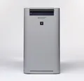 Produktbild: SHARP UA-HG60E-L Luftreiniger mit Befeuchtungsfunktion, Verbesserung der Luftqualität, Ideal für Allergiker, 3 Stufen Filtersystem, HEPA-Filter, Räume bis zu 48 m², Hellgrau [Energieklasse A]