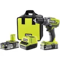 Produktbild: Ryobi Akku-Bohrschrauber R18DD3-215S, 18V / 1,5Ah, mit 2 Akkus und Tasche