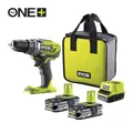 Produktbild: B-Ware RYOBI 18 V ONE+ Akku-Bohrschrauber inkl. 2 x 1,5 Ah Akku und Ladegerät