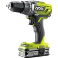 Produktbild: Ryobi ONE+ Akku-Bohrschrauber R18DD3-215S, 18Volt, grün