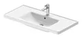 Produktbild: Duravit D-Neo Waschtisch 1 Hahnloch 1005 x 480 mm - Weiß Hochglanz - 2367100000