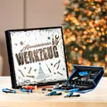 Produktbild: BRAST Adventskalender | Werkzeug-Set | Bits, Schraubendreher, Ratsche, Mini-Säge