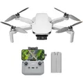 Produktbild: DJI Mini 4K Ultra-HD-Fluggerät für航拍, ultraleicht (unter 249 g), 3-Achsen-Gimbal für Anti-Verwackelung, bis zu 10 km Fernsteuerung, automatisches Rückkehren, starke Windbeständigkeit, 31 Min. Flugzeit, intelligente Follow-Me-Funktion, Ein-Akku-Version
