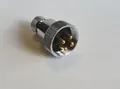 Produktbild: Stecker 4-polig - Messing verchromt - 3 A