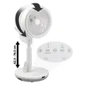 Produktbild: Sichler Höhenverstellbarer 3D-Raumventilator & Luftzirkulator, Ø 22 cm, 60 W
