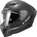 Produktbild: LS2 FF807 Dragon Solid Matt Carbon Motorrad Helm Gr. XL - Carbon Matt Schwarz