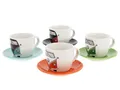 Produktbild: VW Collection - Volkswagen Keramik Espresso-Tassen-Kaffee-Tee-Cappuccino-Set ...