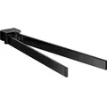 Produktbild: Handtuchhalter emco loft, zweiarmig, schwarz, 337 mm - 055013331