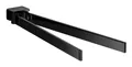 Produktbild: Emco loft Handtuchhalter 2-armig schwenkbar 310 mm - Schwarz - 055013331