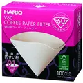 Produktbild: Hario Misarashi Braune Papierfilter - V60-01 - 100 Stück (VCF-01-100MK)