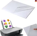 Produktbild: 25er Set A4 transparentpapier bedruckbar, bedruckbare klebefolie transparent
