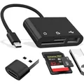 Produktbild: Kartenlesegerät USB 3.0, Micro SD/TF Adapter, 6-in-1, kompatibel mit Windows ...