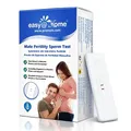 Produktbild: Fruchtbarkeitstest Sperma Test für Männer: Easy@Home 1 x Spermientest Zeugungsfähigkeit Schnelltest Kinderwunsch - Misst die Konzentration von Spermien
