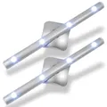 Produktbild: Eaxus® 2er Set LED Unterbauleuchte - Schrankleuchte Batterie Klebe Lichtleiste für Küche, Kleiderschrank & Co