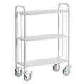 Produktbild: Rollcart Etagenwagen 08-7473 weiß 80,0 x 38,0 x 110,0 cm