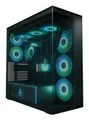 Produktbild: Arctic Xtender (Black) Premium E-ATX PC-Gehäuse, Midi Tower, PC, Schwarz, EATX, Metall, Gehärtetes Glas, Gaming