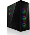 Produktbild: ARCTIC Xtender , Tower-Gehäuse schwarz (matt), Tempered Glass x 2 (getönt)
