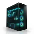 Produktbild: ARCTIC Xtender (Black) PC-Case Gaming Panorama-Glas Schwarz Gehäuse E-ATX