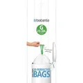 Produktbild: Brabantia Müllbeutel Perfectfit G, 23-30 Liter, mit Zugband, weiß, 20 Stück