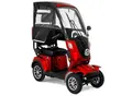 Produktbild: Deisla, Vierrad DS4-25, Rot 60V-30Ah Lithium-Akku, 1000 Watt, Dach, Wetterschutz, Heckkoffer