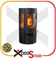 Produktbild: Aduro 9 Stufa A Holz, Rund, 3 Seiten Verglast, Schwarz 9 kW, MPN 50291