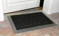 Produktbild: Fussmatte Polypropylen mit Edelstahl-Rahmen 70x50cm (Edelstahlfußmatte Türmatte)