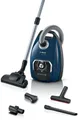Produktbild: BOSCH Bodenstaubsauger Serie 8 BGL8XPER, Testsieger, ideal für Allergiker, Hygiene-Filter, 700 W, mit Beutel, 10 Jahre Motorgarantie, XXL-Polsterdüse, langes Kabel, leise, blau