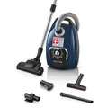 Produktbild: Bosch Staubsauger mit Beutel Serie 8 BGL8XPER, ideal für Allergiker, Hygiene-Filter, 10 Jahre Motorgarantie, XXL-Polsterdüse, XXL-Fugendüse, langes Kabel, Made in Germany, leise, 700 W, blau