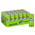 Produktbild: Fanta Exotic Erfrischungsgetränk mit exotischem Fruchtgeschmack, mit Zucker und Süßungsmitteln, Einweg Dose, 24 x 330 ml