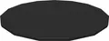 Produktbild: Bestway® PVC-Abdeckplane Ø 470 cm, schwarz, rund