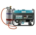 Produktbild: Könner & Söhnen Stromerzeuger KS 3000G, 3,00 in kW, (Hybrid-Generator (LPG/Benzin) mit AVR-Technologie, 1-tlg., 3.0 kW Dual-Fuel Notstromversorgung für lange Betriebszeit), AVR, 15L Tank, K&S Motor, 100% Kupferwicklung, LPG-fähig