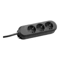 Produktbild: Bachmann Tischsteckdose 3f. 5,0m,sw 387.172