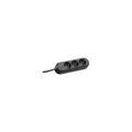 Produktbild: Bachmann Tischsteckdose 3f. 5,0m,sw 387.172