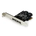 Produktbild: StarTech.com PEXESAT322I 2 Port SATA III PCI Express Karte 6 Gbit/s