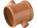 Produktbild: Airfit GmbH & Co. KG Ablaufrohr Doppel-Schiebemuffe Plus, für HT- und KG - Rohr, KG - DN 125