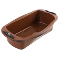 Produktbild: KARL HAUSMANN Brotbackform Silikon - 30 x 12,5 cm - Braun Backform Kasten Silikon - BPA Frei - Antihaftbeschichtun Silikonbackform Kastenform - Brotfrom - Rechteckig Brotform - Kuchenform
